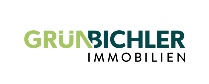 Logo, Markenentwicklung Grünbichler Immobilien 