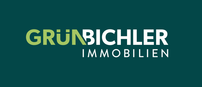 Logo, Markenentwicklung Grünbichler Immobilien 