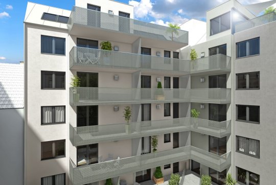 JP Immobilien :: Immobilienprojekt Landgutgasse :: Renderings, 3D Visualisierungen