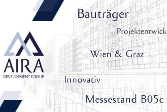 AIRA Bauträger :: Wiener Immobilien Messe Anzeigengestaltung