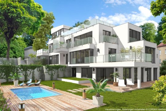 Real Estate Marketing, Immobilien-Promotion, Markenentwicklung, Vermarktungsunterlagen, 3D Renderings, Homepage, Villa Chartreux