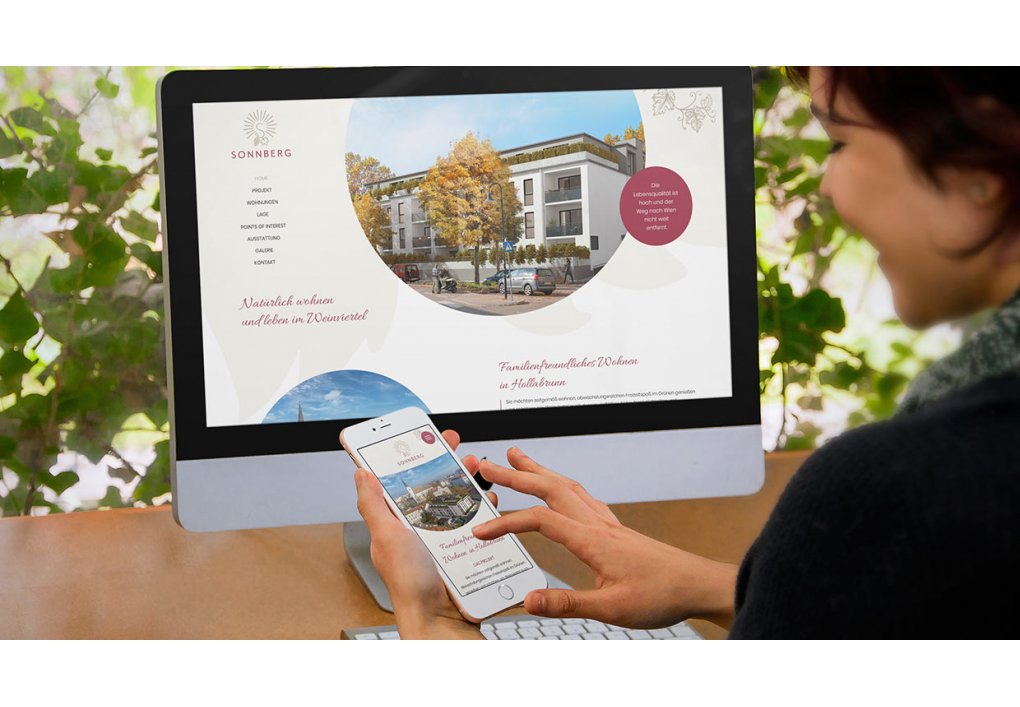 Immobilienmarketing Agentur in Wien Website Hollabrunn